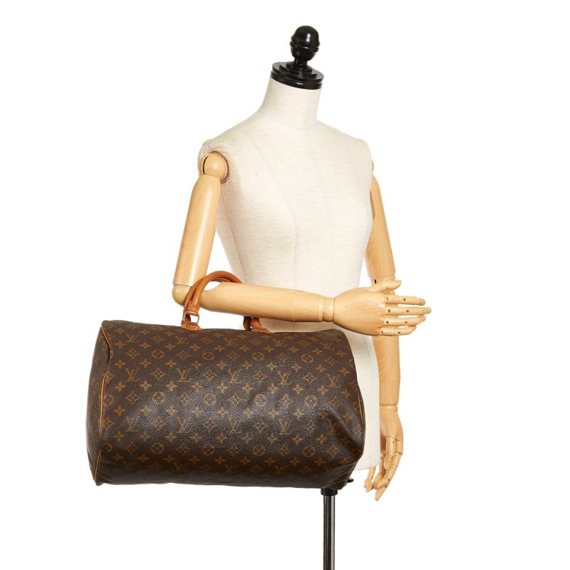 Louis Vuitton Monogram Speedy 40 (SHG-33411) - Barde - Image 5