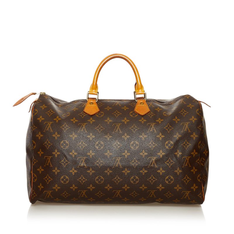 Louis Vuitton Monogram Speedy 40 (SHG-35137) - Barde - Image 3