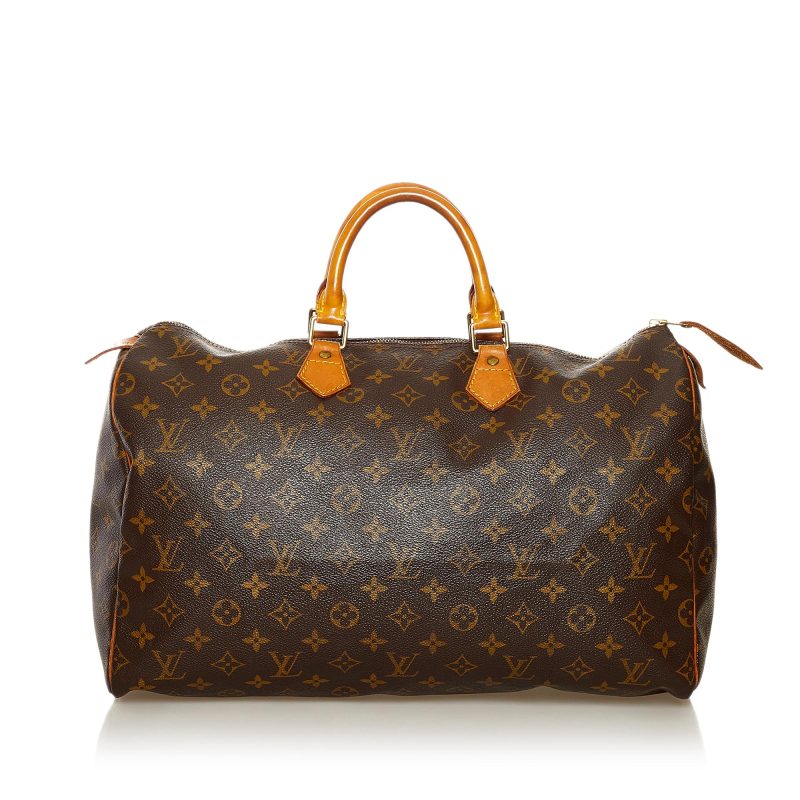 Louis Vuitton Monogram Speedy 40 (SHG-35137) - Barde