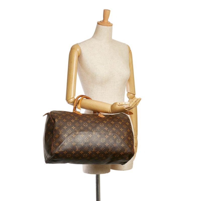 Louis Vuitton Monogram Speedy 40 (SHG-35137) - Barde - Image 5