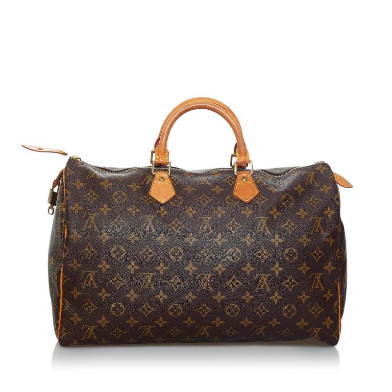 Louis Vuitton Monogram Speedy 40 (SHG-35179) - Barde - Image 3