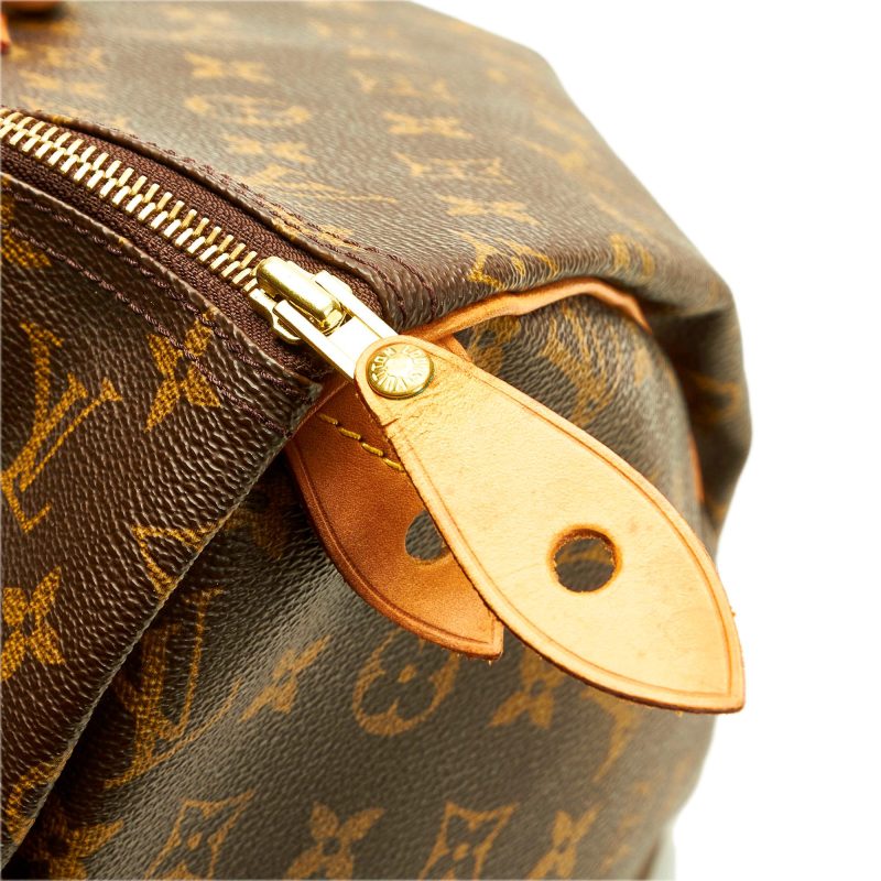 Louis Vuitton Monogram Speedy 40 (SHG-35179) - Barde - Image 9