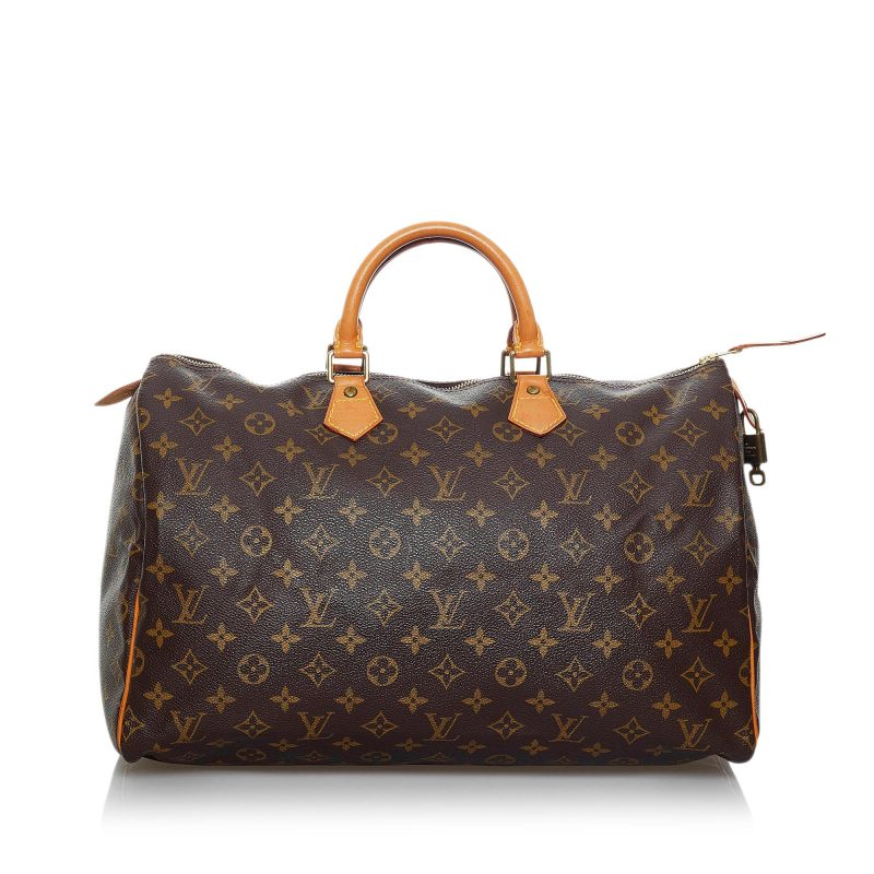 Louis Vuitton Monogram Speedy 40 (SHG-35179) - Barde