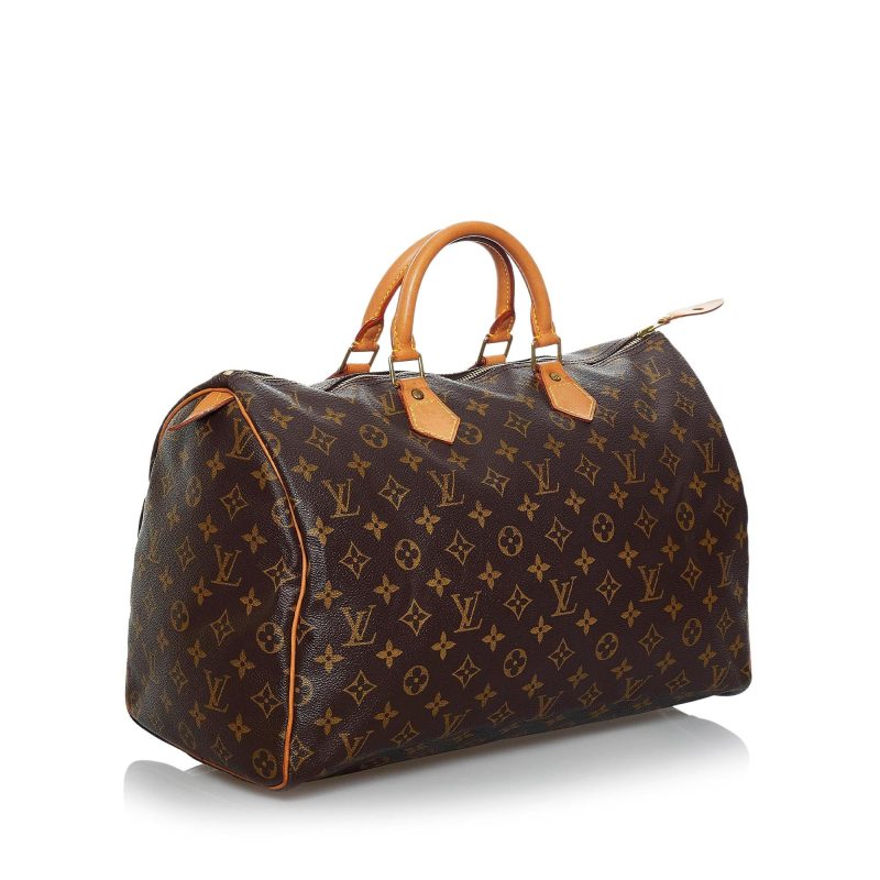 Louis Vuitton Monogram Speedy 40 (SHG-35179) - Barde - Image 2