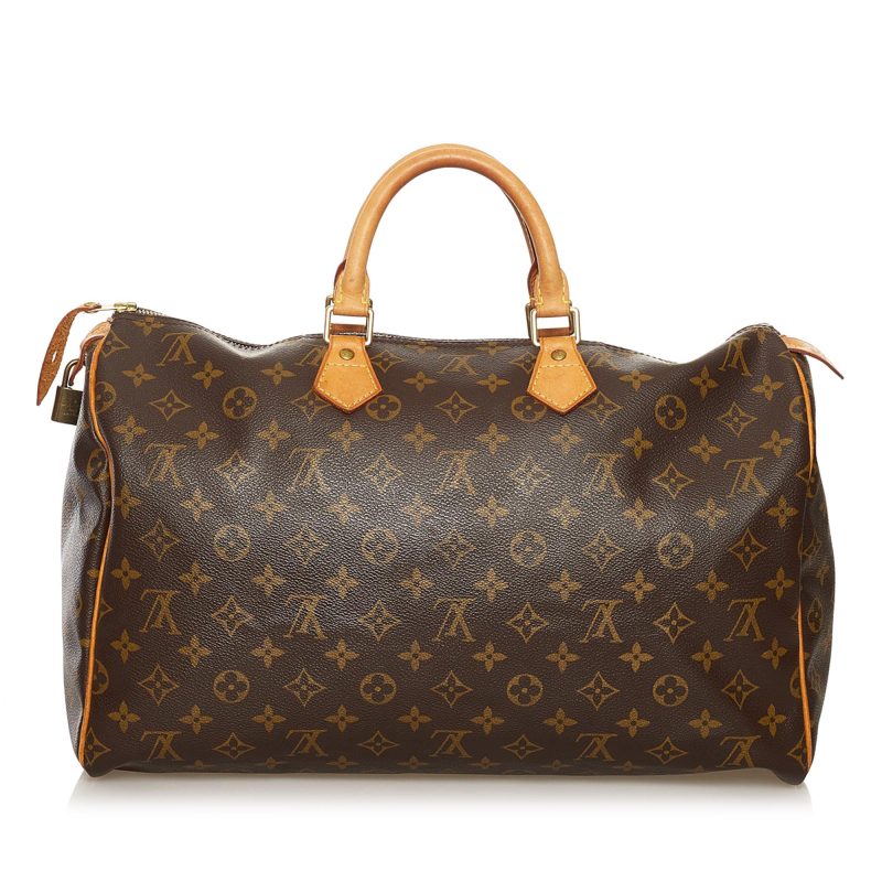Louis Vuitton Monogram Speedy 40 (SHG-35697) - Barde - Image 3