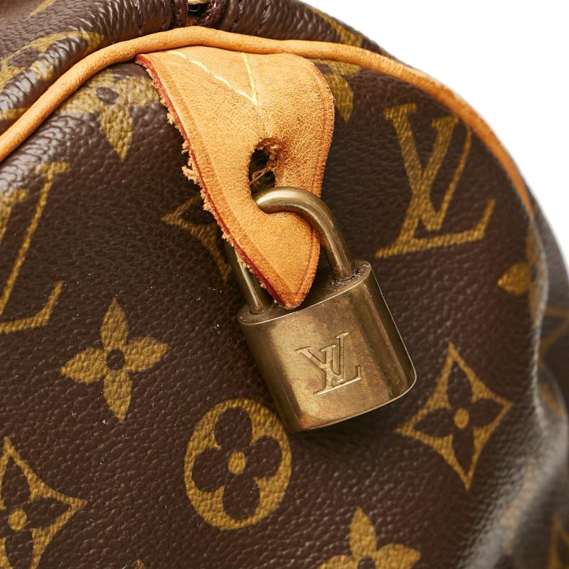 Louis Vuitton Monogram Speedy 40 (SHG-35697) - Barde - Image 10