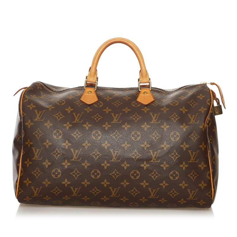 Louis Vuitton Monogram Speedy 40 (SHG-35697) - Barde