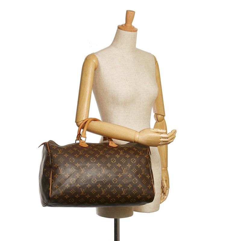 Louis Vuitton Monogram Speedy 40 (SHG-35697) - Barde - Image 5