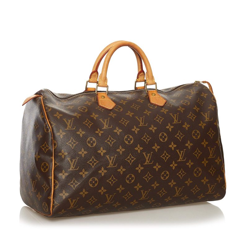 Louis Vuitton Monogram Speedy 40 (SHG-35697) - Barde - Image 2