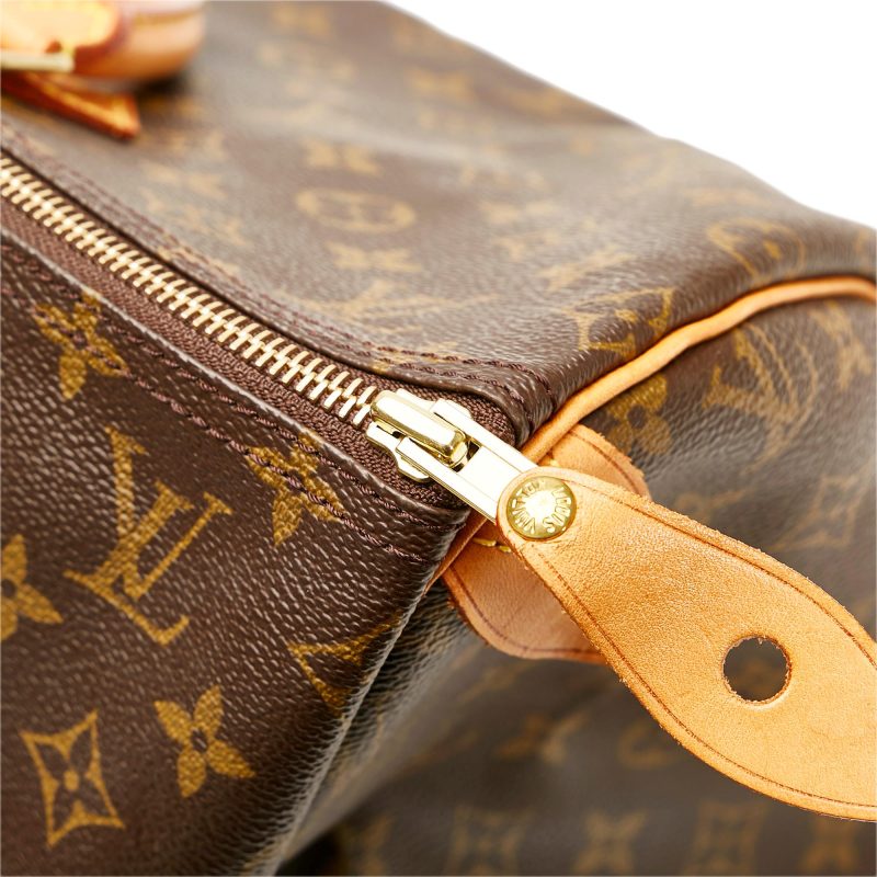 Louis Vuitton Monogram Speedy 40 (SHG-36246) - Barde - Image 9
