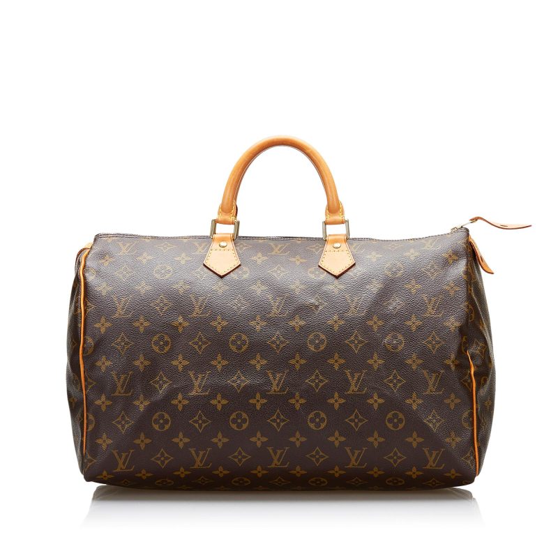 Louis Vuitton Monogram Speedy 40 (SHG-36246) - Barde