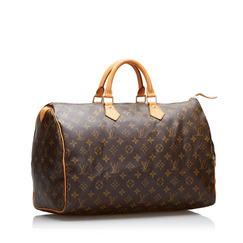 Louis Vuitton Monogram Speedy 40 (SHG-36246) - Barde - Image 2