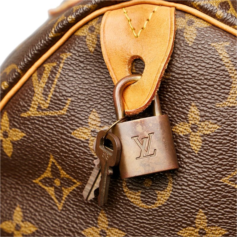 Louis Vuitton Monogram Speedy 40 (SHG-36276) - Barde - Image 10