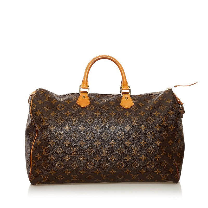Louis Vuitton Monogram Speedy 40 (SHG-36276) - Barde