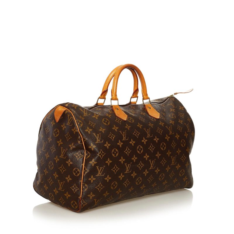 Louis Vuitton Monogram Speedy 40 (SHG-36276) - Barde - Image 2