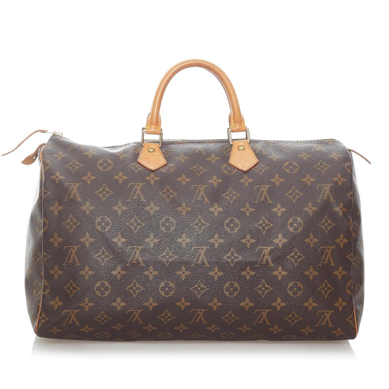 Louis Vuitton Monogram Speedy 40 (SHG-36299) - Barde - Image 3