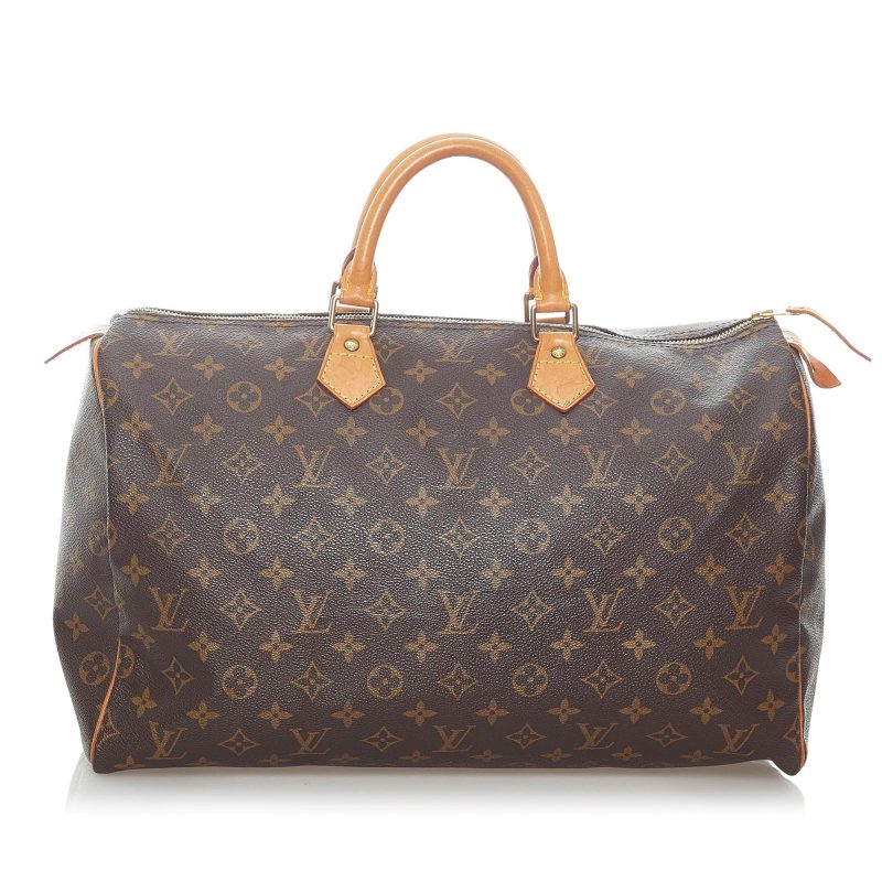 Louis Vuitton Monogram Speedy 40 (SHG-36299) - Barde