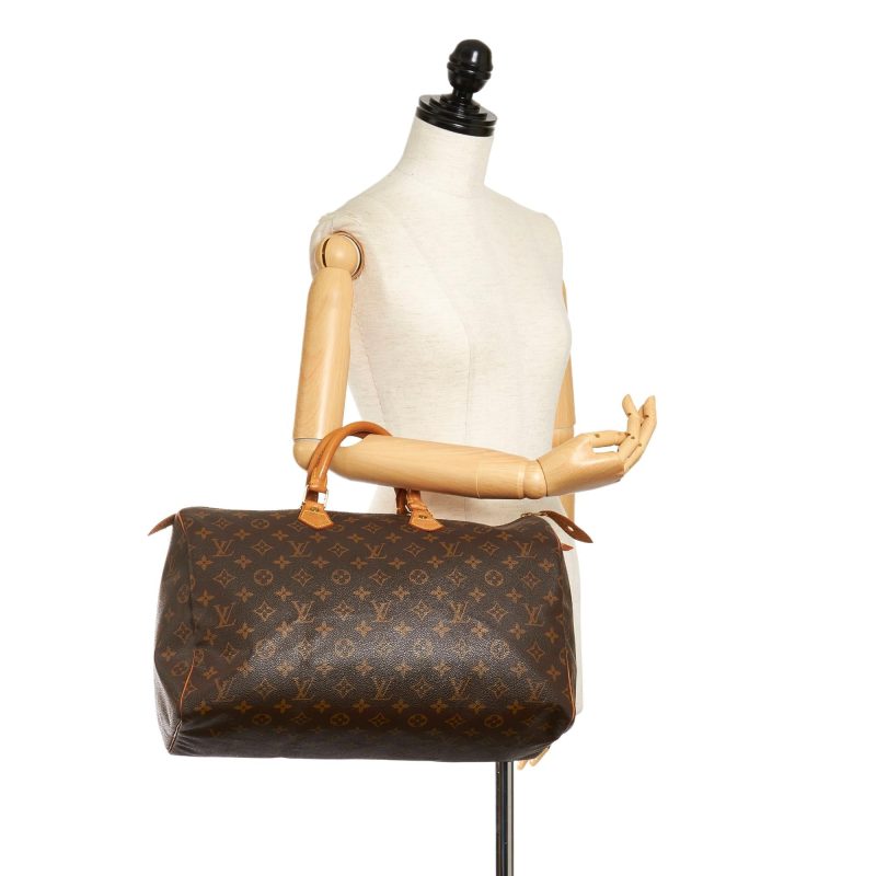 Louis Vuitton Monogram Speedy 40 (SHG-36299) - Barde - Image 5