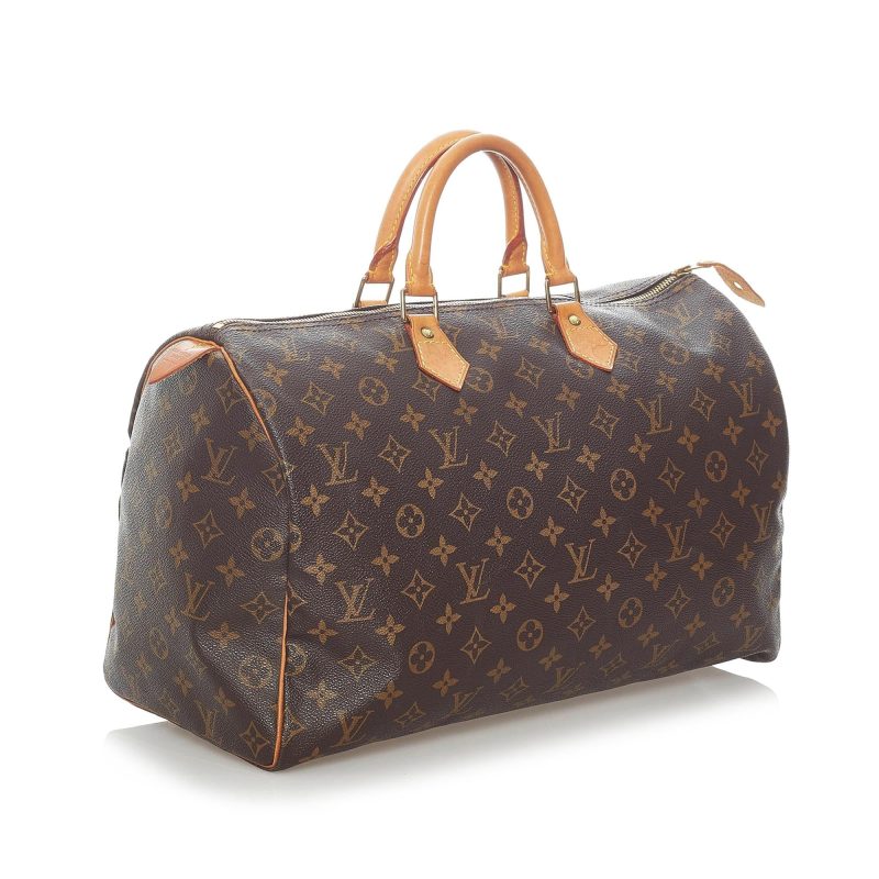 Louis Vuitton Monogram Speedy 40 (SHG-36299) - Barde - Image 2