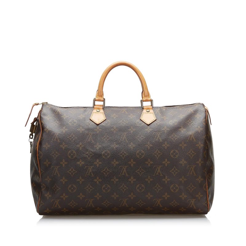 Louis Vuitton Monogram Speedy 40 (SHG-36520) - Barde - Image 3