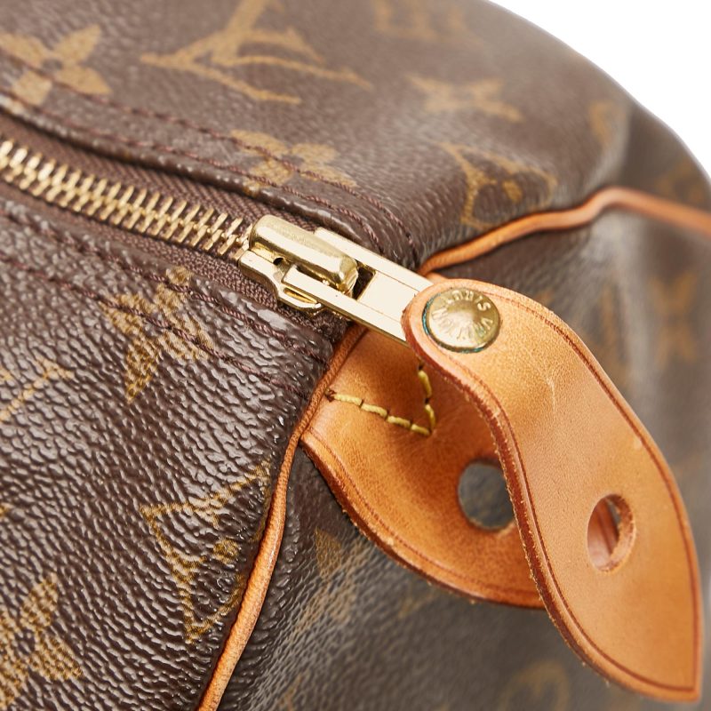 Louis Vuitton Monogram Speedy 40 (SHG-36520) - Barde - Image 9