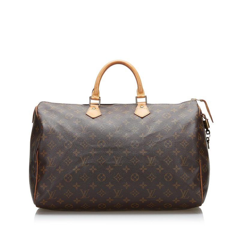 Louis Vuitton Monogram Speedy 40 (SHG-36520) - Barde