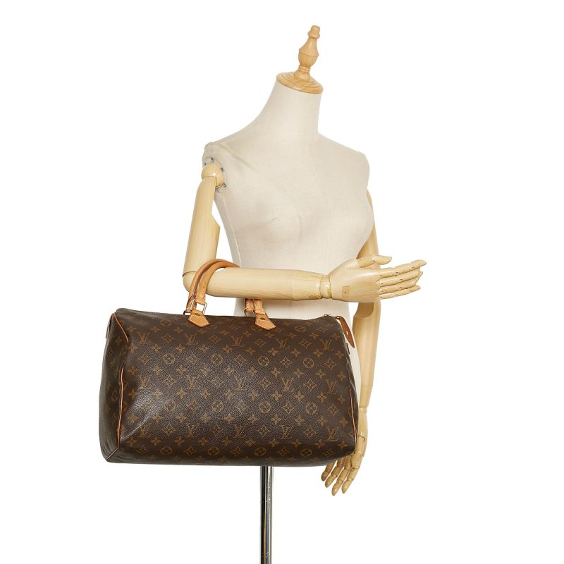 Louis Vuitton Monogram Speedy 40 (SHG-36520) - Barde - Image 5