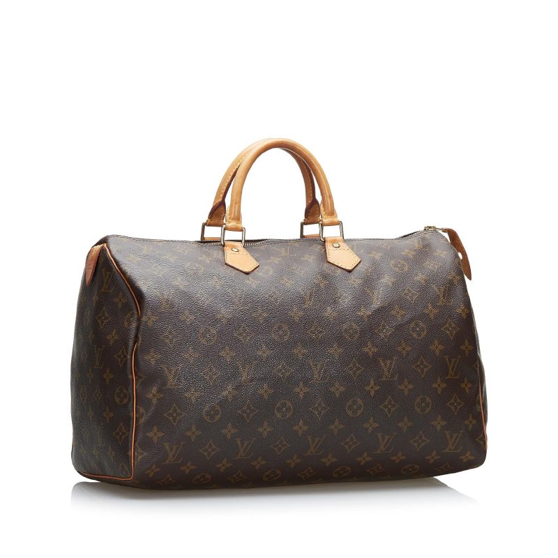 Louis Vuitton Monogram Speedy 40 (SHG-36520) - Barde - Image 2