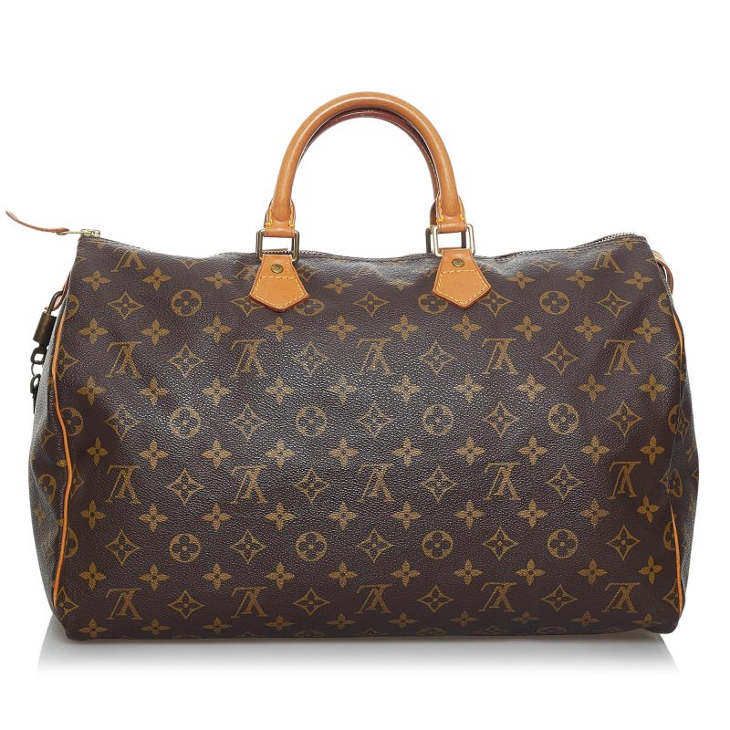 Louis Vuitton Monogram Speedy 40 (SHG-36744) - Barde - Image 3