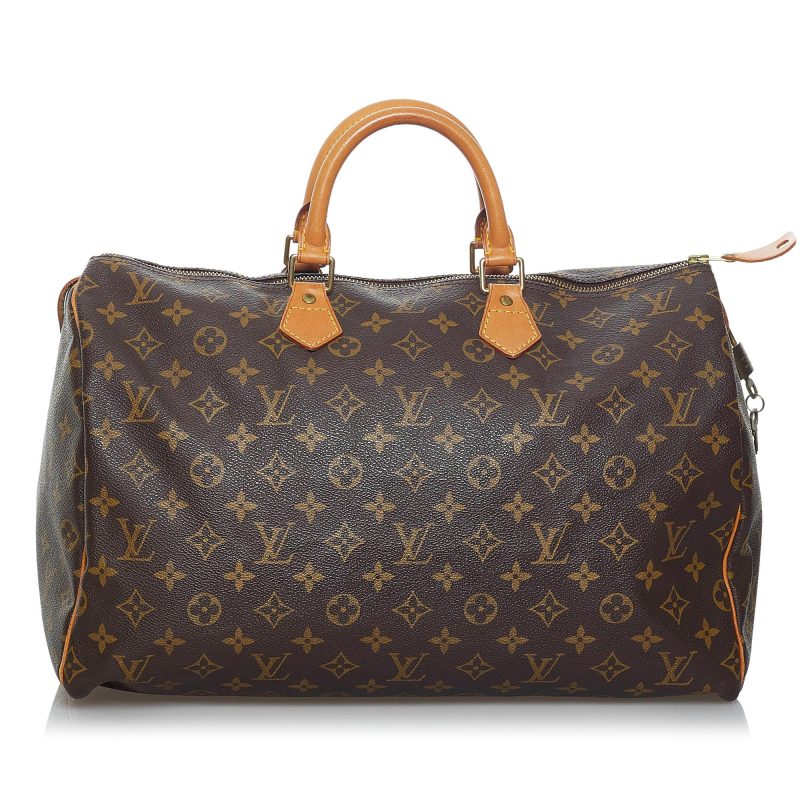 Louis Vuitton Monogram Speedy 40 (SHG-36744) - Barde