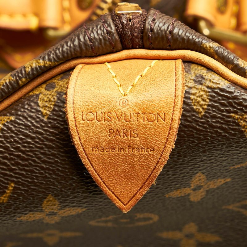 Louis Vuitton Monogram Speedy 40 (SHG-36744) - Barde - Image 7