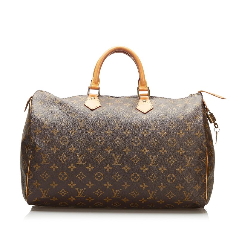Louis Vuitton Monogram Speedy 40 (SHG-37000) - Barde
