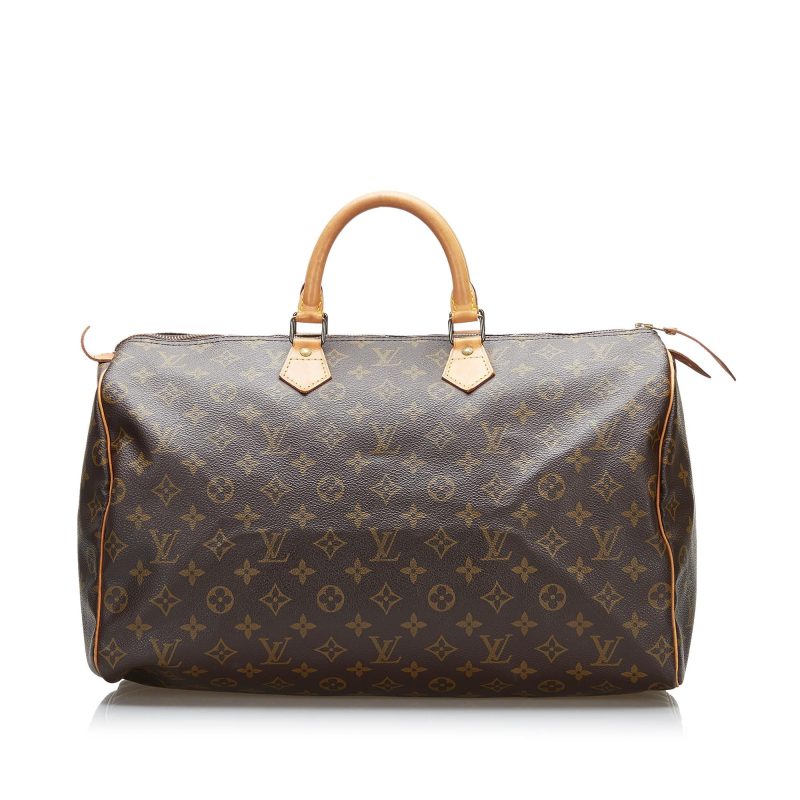 Louis Vuitton Monogram Speedy 40 (SHG-37059) - Barde