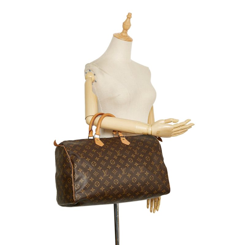 Louis Vuitton Monogram Speedy 40 (SHG-37059) - Barde - Image 5