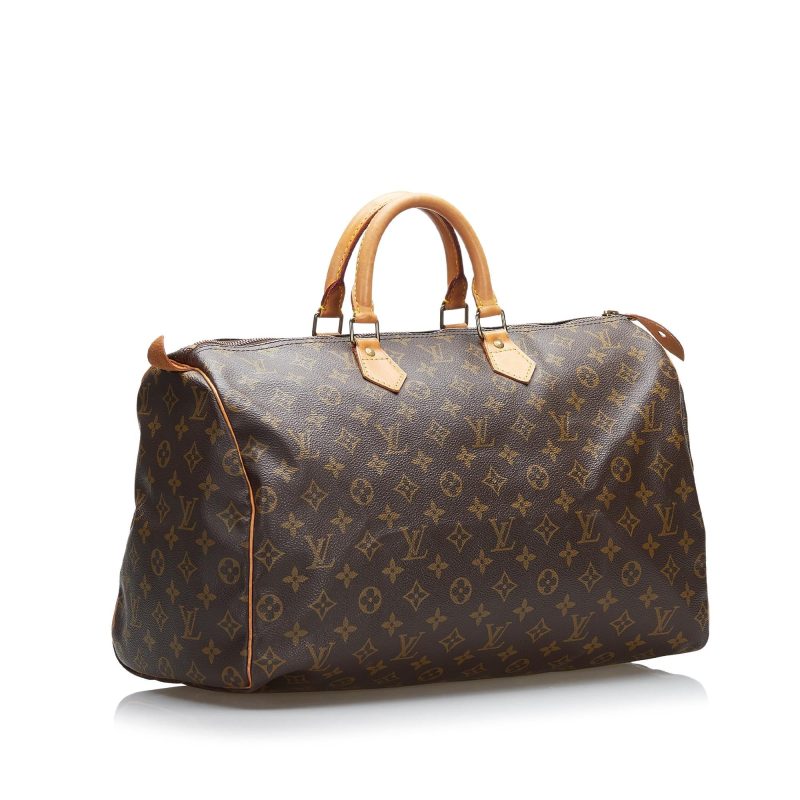 Louis Vuitton Monogram Speedy 40 (SHG-37059) - Barde - Image 2