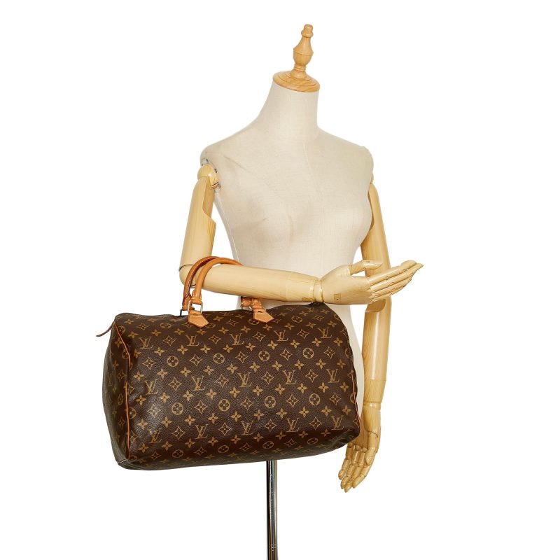 Louis Vuitton Monogram Speedy 40 (SHG-37856) - Barde - Image 5
