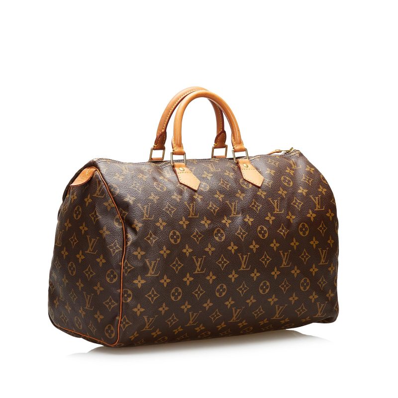 Louis Vuitton Monogram Speedy 40 (SHG-37856) - Barde - Image 2