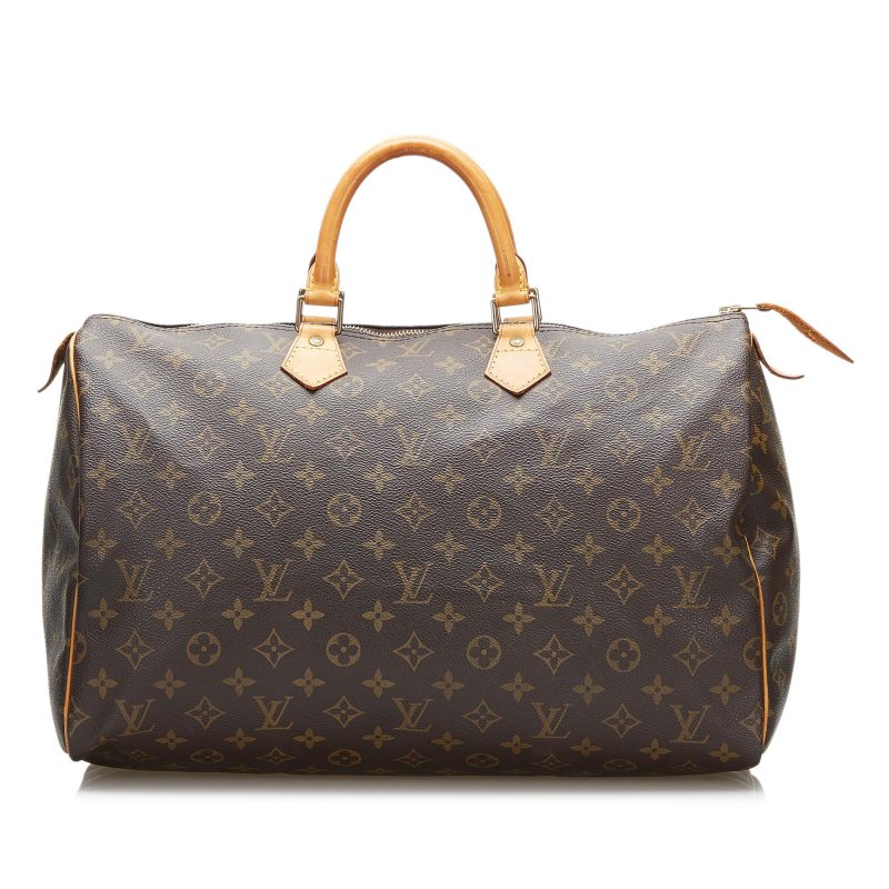 Louis Vuitton Monogram Speedy 40 (SHG-zmNFXR) - Barde