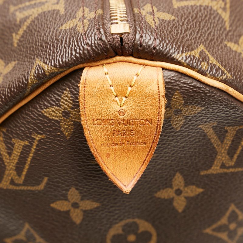 Louis Vuitton Monogram Speedy 40 (SHG-zmNFXR) - Barde - Image 7