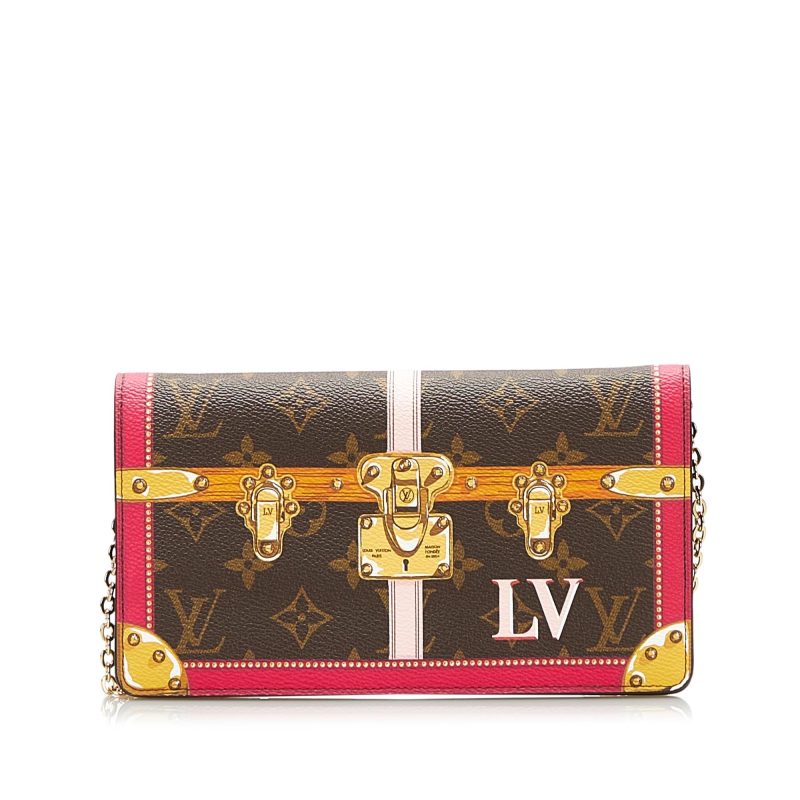 Louis Vuitton Monogram Summer Trunks Pochette (SHG-37673) - Barde - Image 3