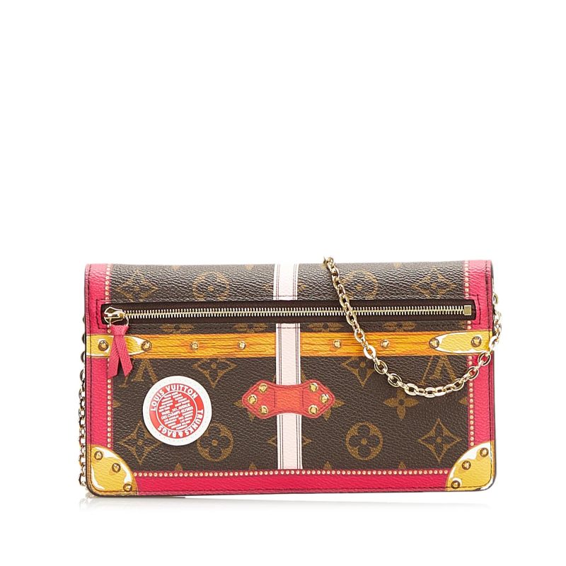 Louis Vuitton Monogram Summer Trunks Pochette (SHG-37673) - Barde