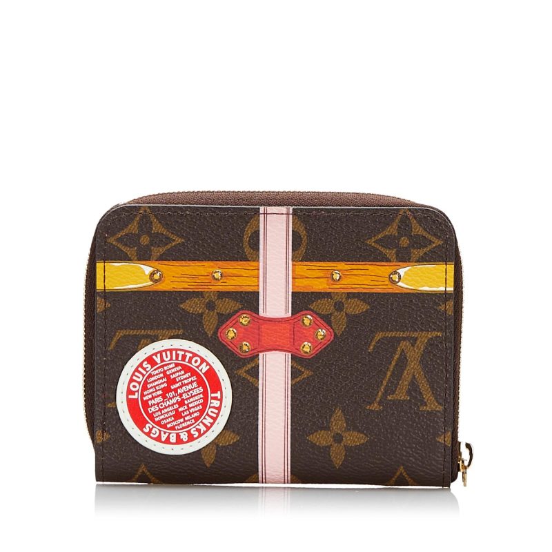 Louis Vuitton Monogram Summer Trunks Zippy Coin Purse (SHG-36924) - Barde - Image 3