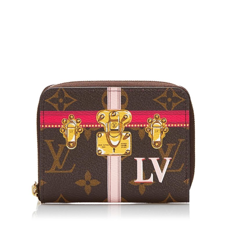 Louis Vuitton Monogram Summer Trunks Zippy Coin Purse (SHG-36924) - Barde