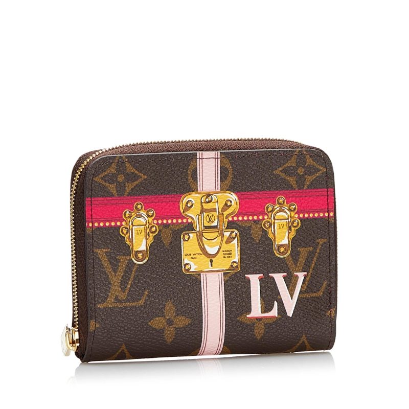 Louis Vuitton Monogram Summer Trunks Zippy Coin Purse (SHG-36924) - Barde - Image 2