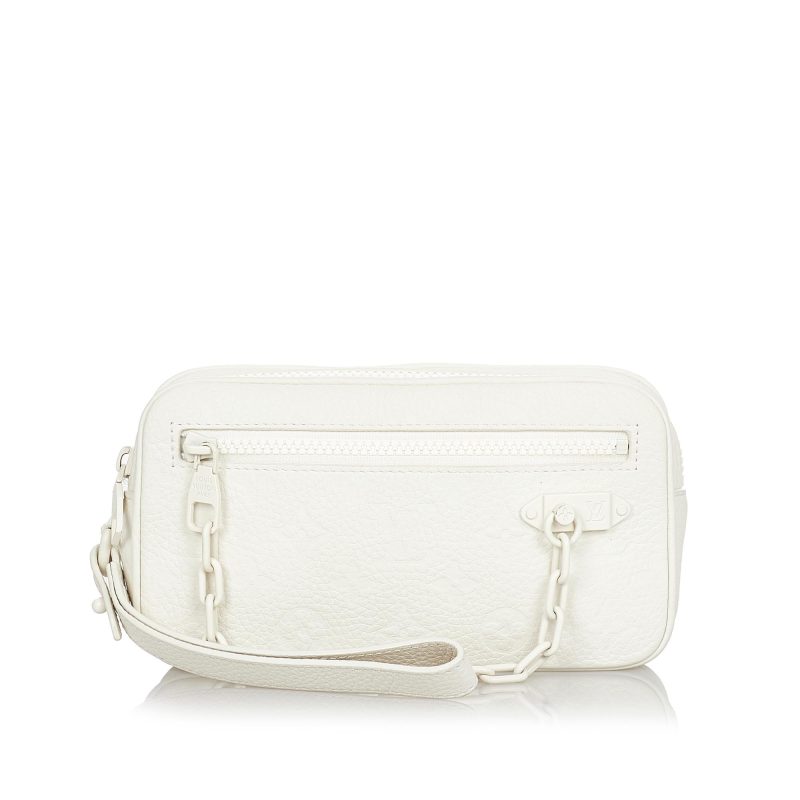 Louis Vuitton Monogram Taurillon Volga Pochette (SHG-37389) - Barde