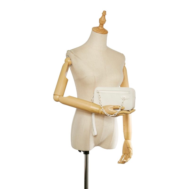 Louis Vuitton Monogram Taurillon Volga Pochette (SHG-37389) - Barde - Image 5