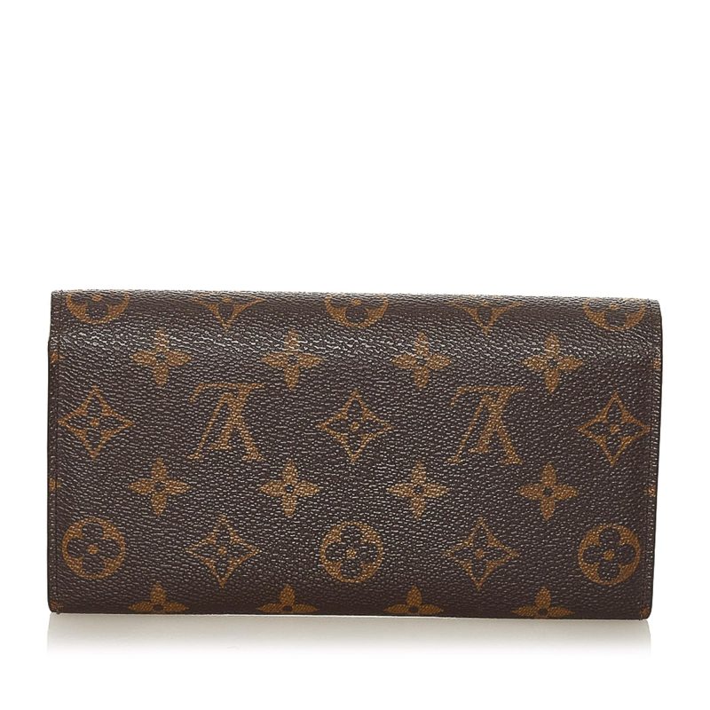 Louis Vuitton Monogram Trunks Illustre Sarah Long Wallet (SHG-37410) - Barde - Image 3