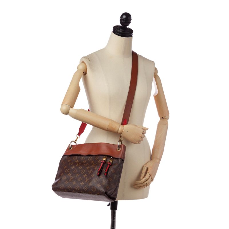 Louis Vuitton Monogram Tuileries Besace (SHG-37690) - Barde - Image 9
