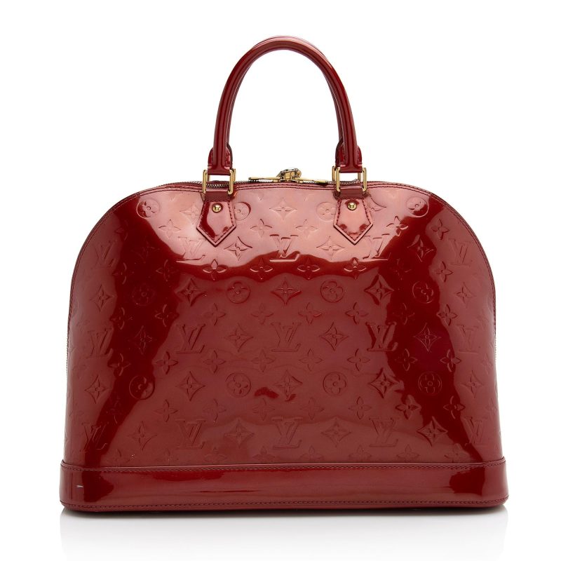 Louis Vuitton Monogram Vernis Alma GM Satchel (SHF-22282) - Barde - Image 3