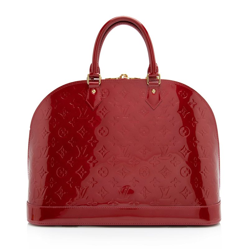 Louis Vuitton Monogram Vernis Alma GM Satchel (SHF-23700) - Barde - Image 3